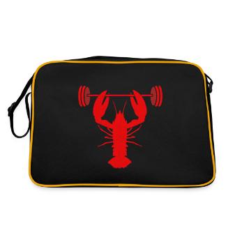 Lobster - Retro Bag - black/gold - Back