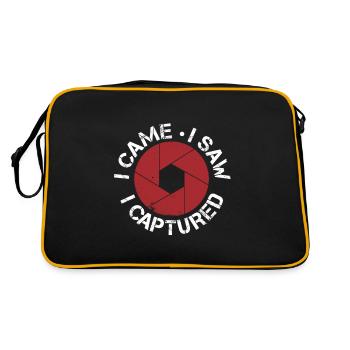 taking photos - Retro Bag - black/gold - Back