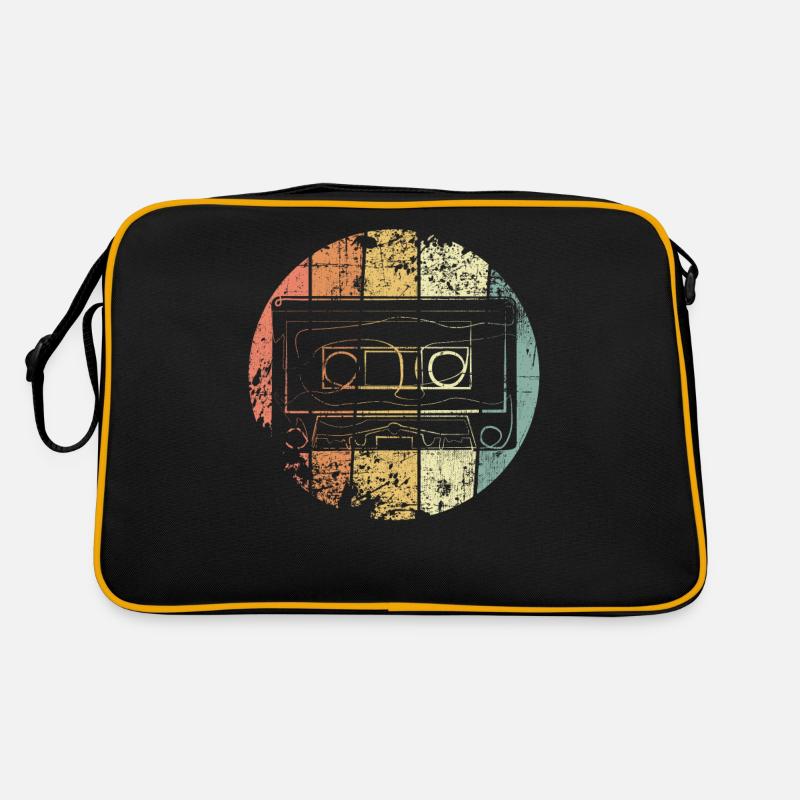 Cassette musique rétro Sac Retro