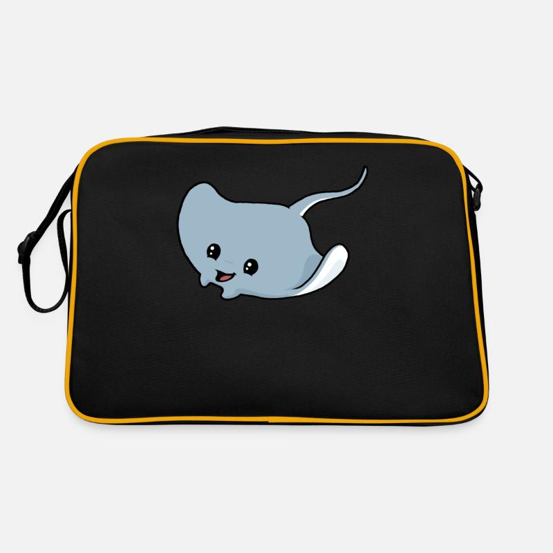 Kleiner Rochen Retro Tasche