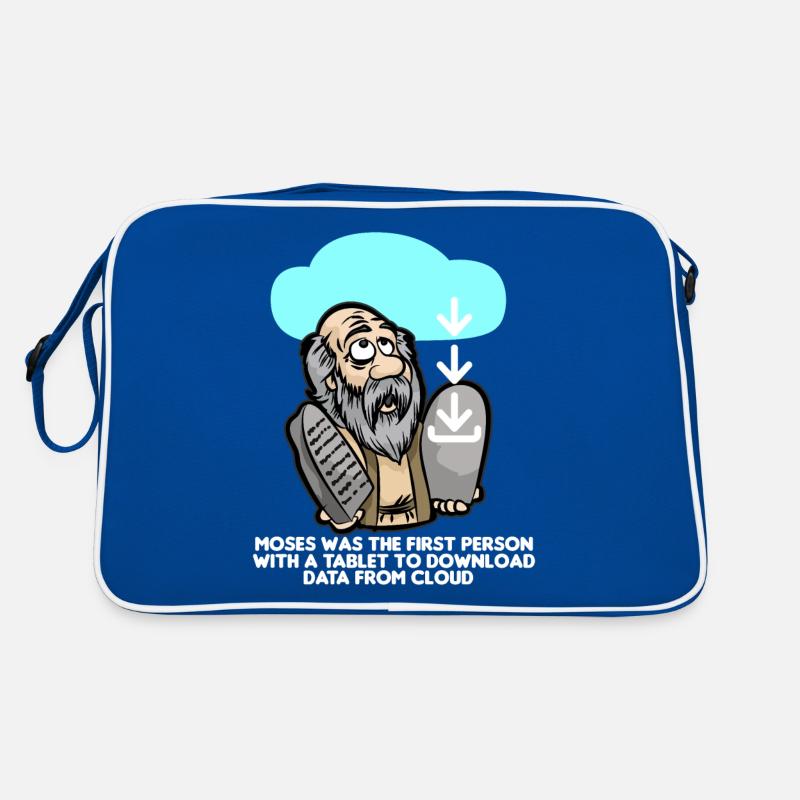 DOWNLOAD MOSES Cloud Computing IT Computer Scientist Retro Bag