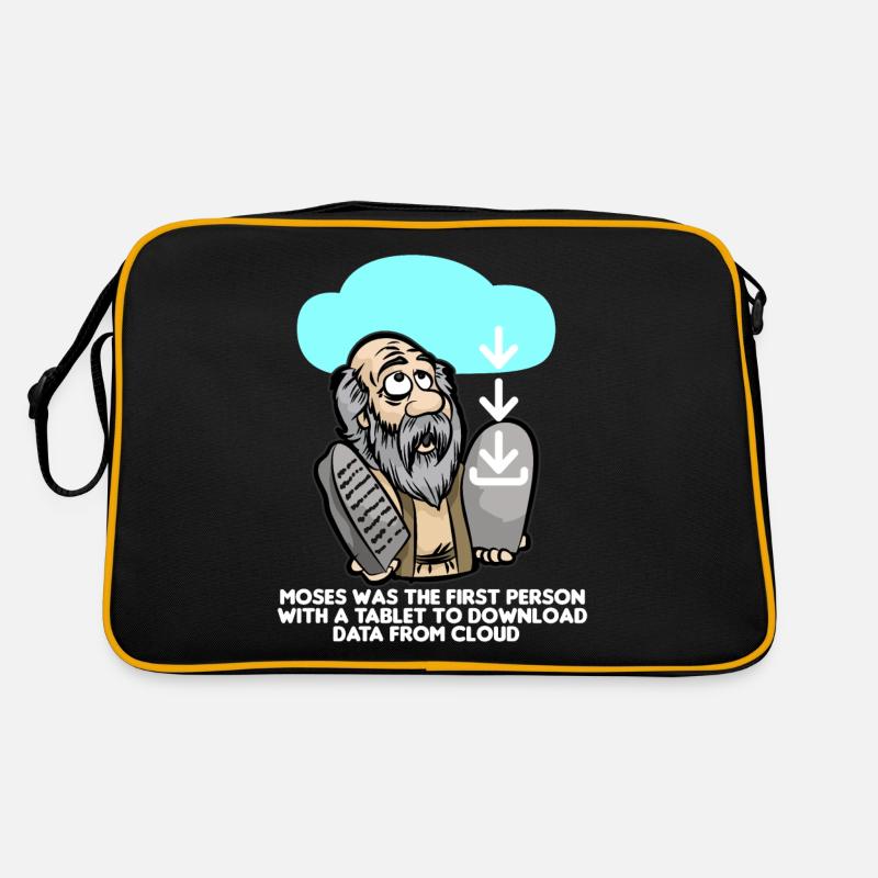 DOWNLOAD MOSES Cloud Computing IT Computer Scientist Retro Bag