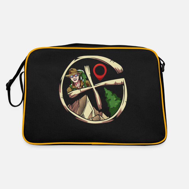 Geocaching Retro Tasche
