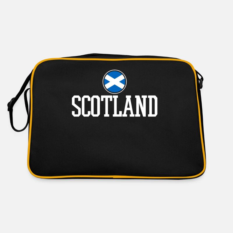 Scotland Scott - Sac Retro - noir/or
