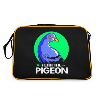 Pigeon - Sac Retro - noir/or - Dos