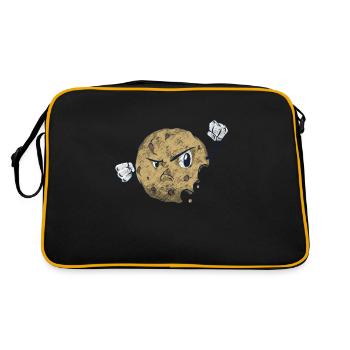 Biscuit fou - Sac Retro - noir/or - Dos