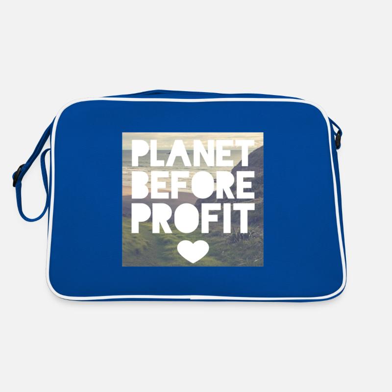 Umweltschützer Retro Tasche