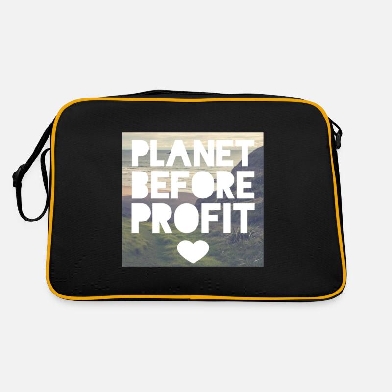 Umweltschützer Retro Tasche