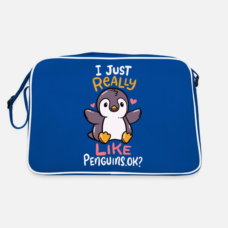 Pinguin Retro Tasche