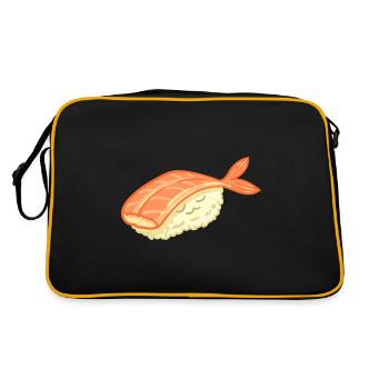 Baguettes Chinoises Sushi Maki Nigiri - Sac Retro - noir/or - Dos