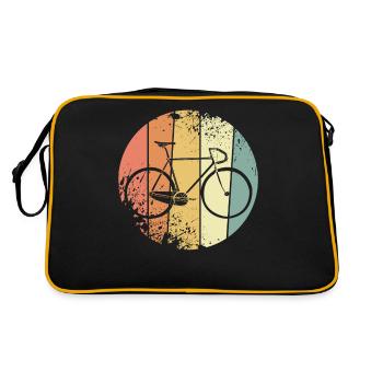 Vélo de course - Sac Retro - noir/or - Dos