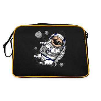 Animal de compagnie astronaute - Sac Retro - noir/or - Dos