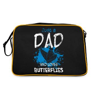 Butterfly Dad - Retro Bag - black/gold - Back