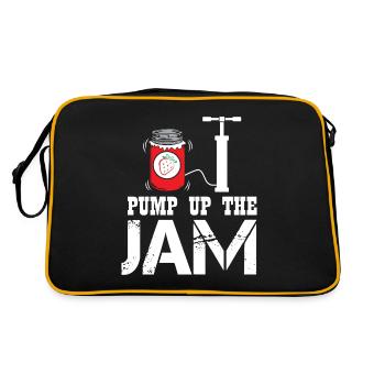 Pump Up The Jam Pump It Up Funny 90s Music Parody - Sac Retro - noir/or - Dos