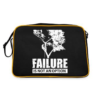Tree climber failure is not an option Wood Love - Retro Bag - black/gold - Back