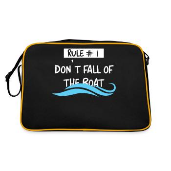 Croisière - Croisière - Croisière - Règle - Sac Retro - noir/or - Dos