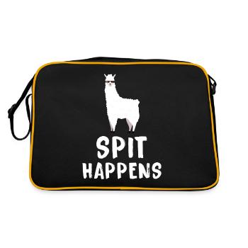 alpaga - Sac Retro - noir/or - Dos