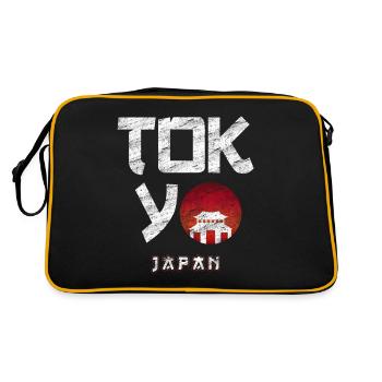 Tokyo - Retro Bag - black/gold - Back