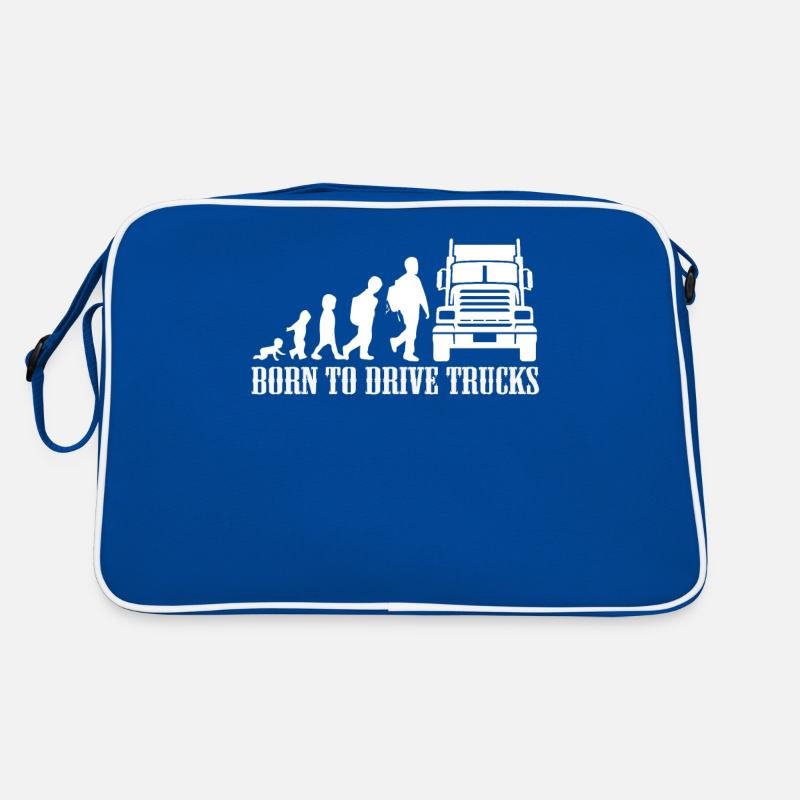 LKW Evolution Trucker Geschenk Retro Tasche
