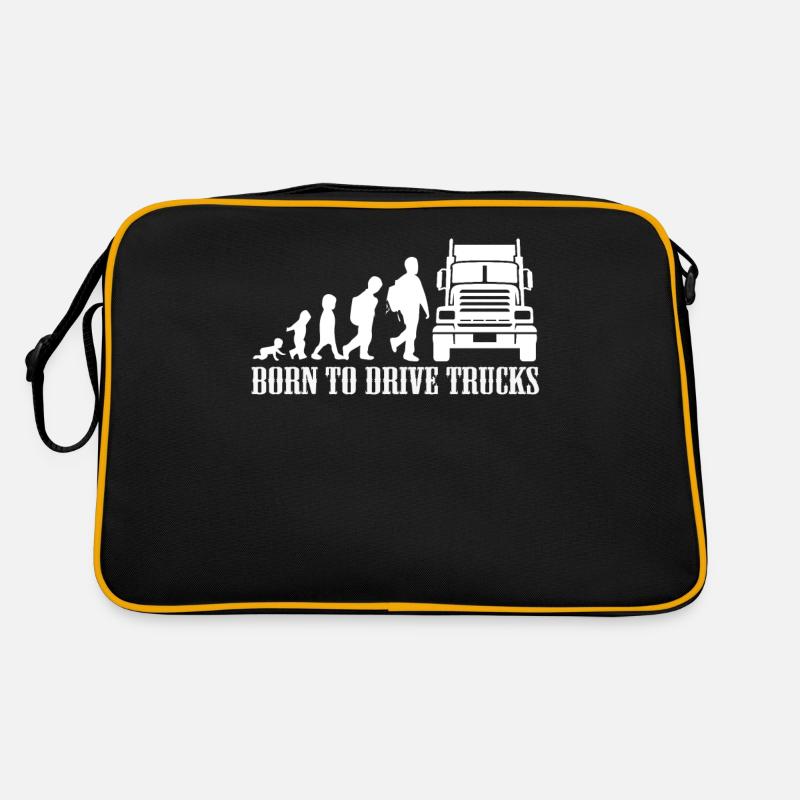 Truck Evolution Trucker Gift Retro Bag