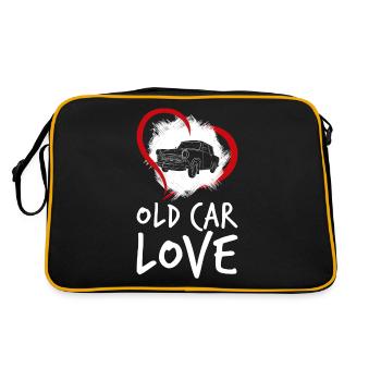 Old car - Retro Bag - black/gold - Back