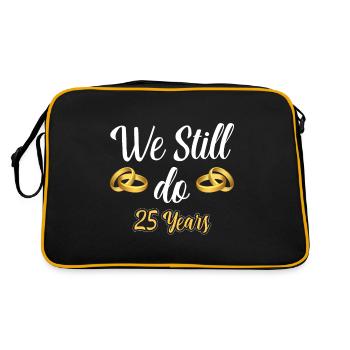 mariage d'argent - Sac Retro - noir/or - Dos