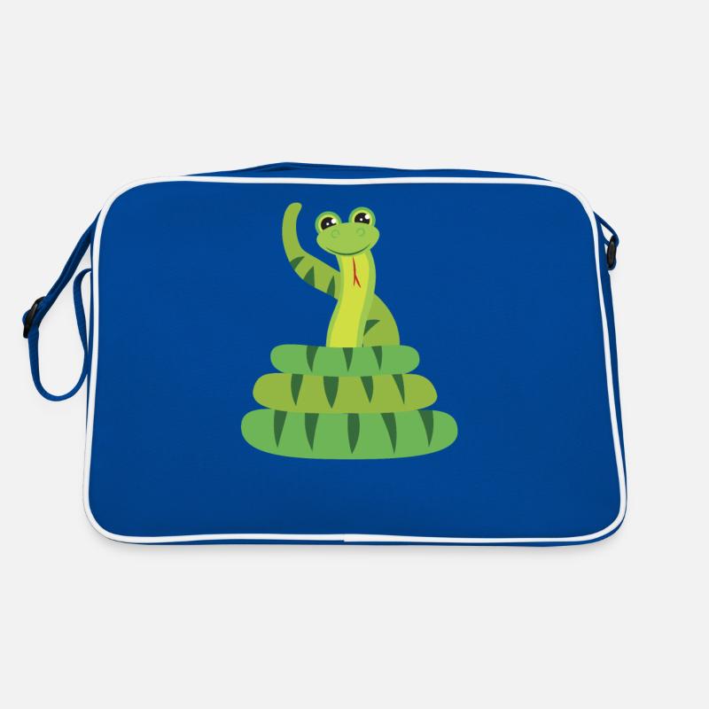 Enfants Drôle Boa Python Reptile Serpent Garçons Filles Sac Retro