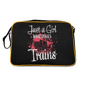 Chemin de fer filles - Sac Retro - noir/or - Dos