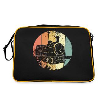 Locomotive rétro - Sac Retro - noir/or - Dos