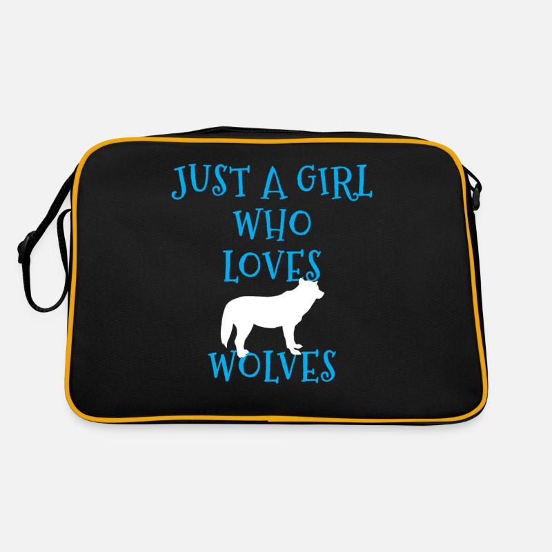 loups loup Sac Retro
