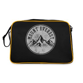 Mont Everest - Sac Retro - noir/or - Dos