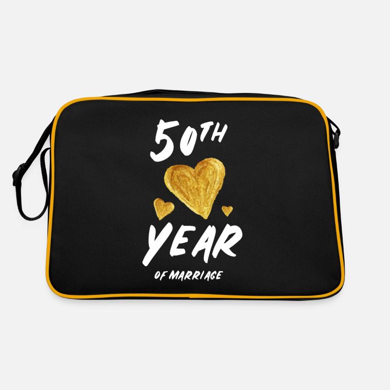 Golden wedding Retro Bag