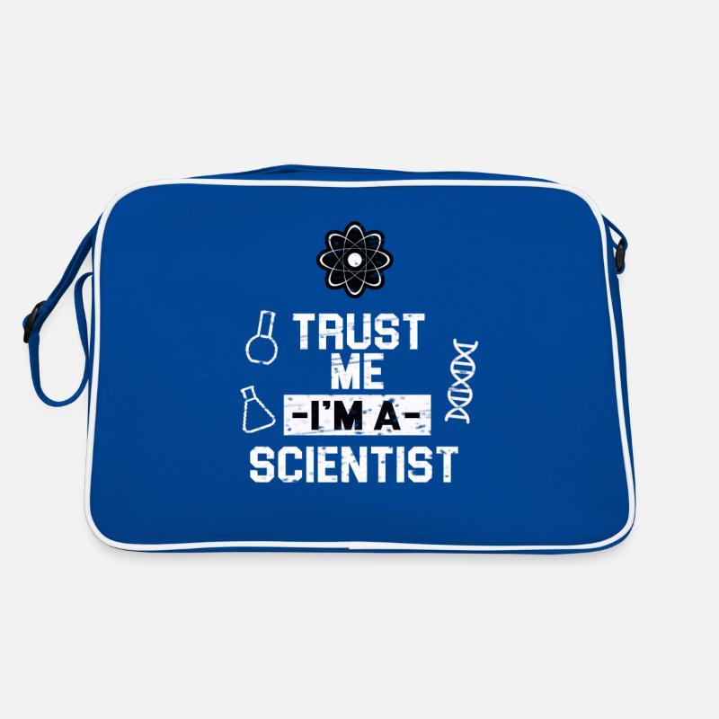 Science Physics Chemistry Biology Math Retro Bag