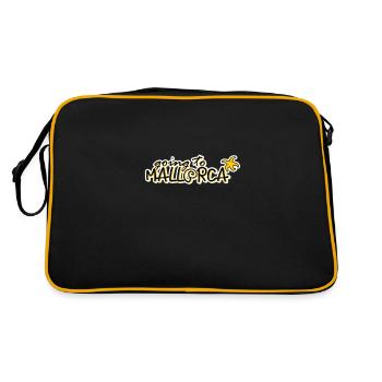 Mallorca - Retro Bag - black/gold - Back