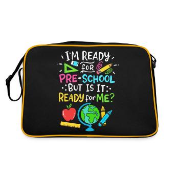 nursery school - Retro Bag - black/gold - Back