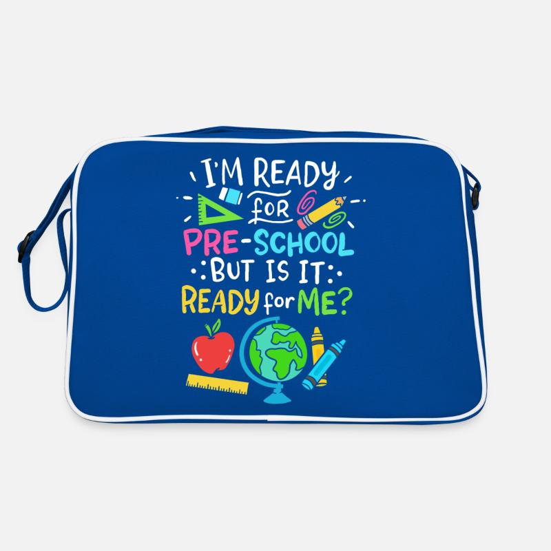 Vorschule Retro Tasche