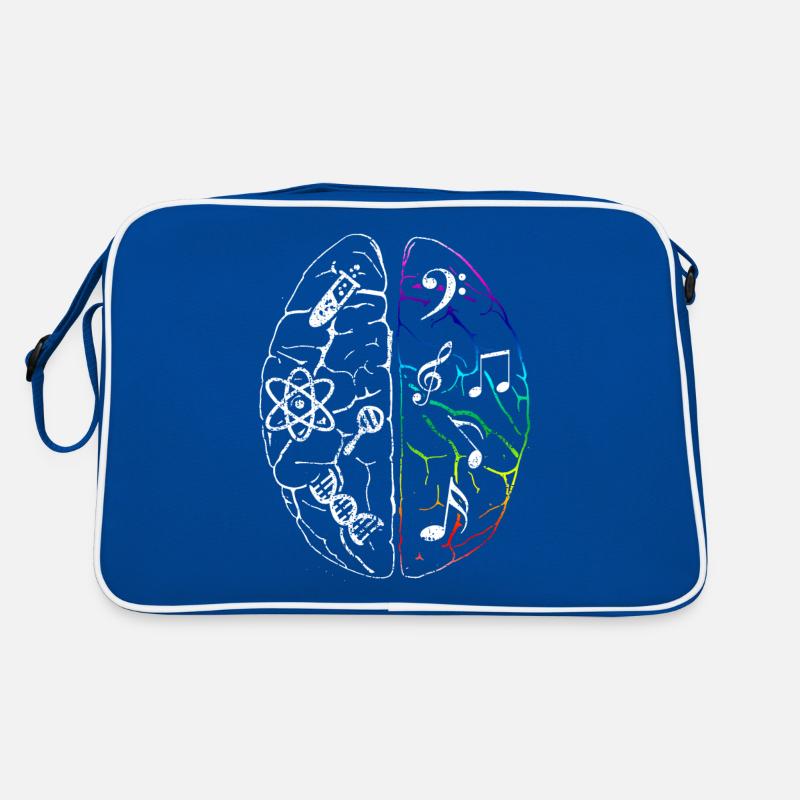 Brain Neurology Retro Tasche