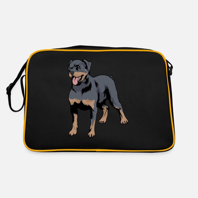 rottweiler Retro Bag