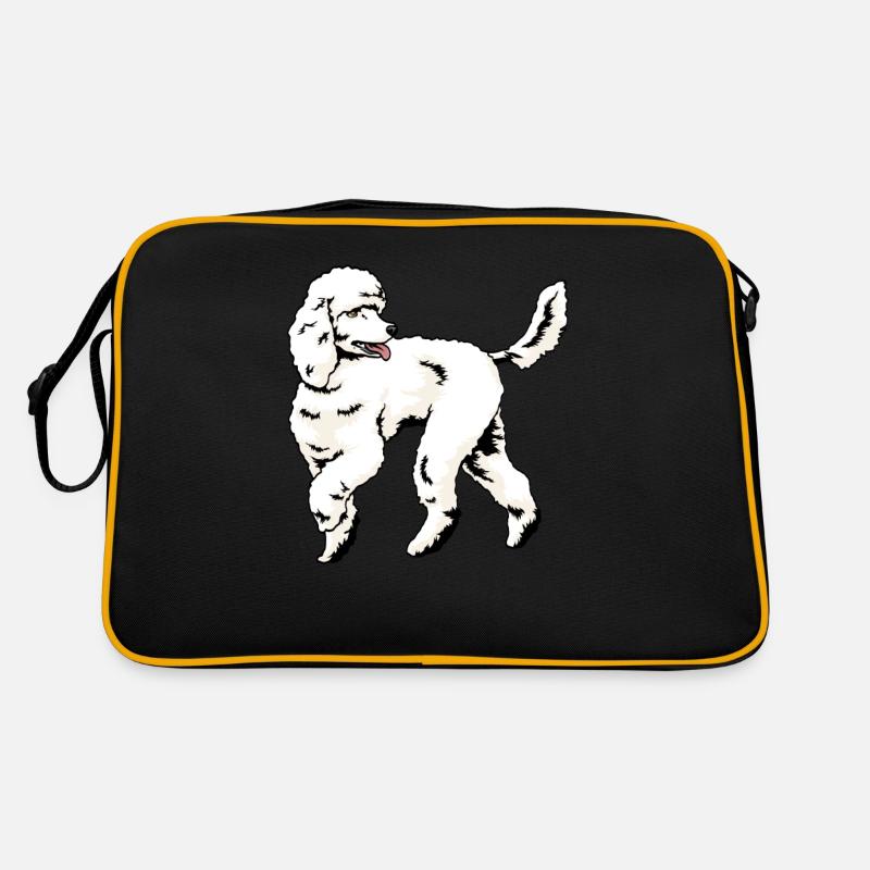 Dog poodle Retro Bag