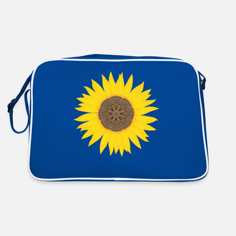 Fleur de tournesol graphique puissance beauté Sac Retro