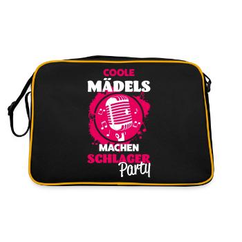Schlager Girls - Retro Bag - black/gold - Back