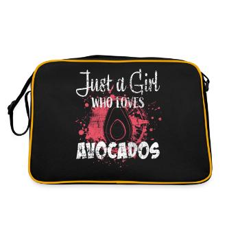Avocado - Sac Retro - noir/or - Dos