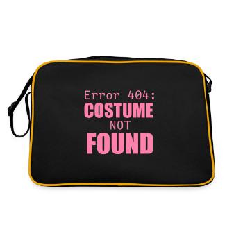Costume not found - Retro Bag - black/gold - Back