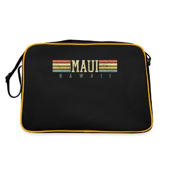 Maui Hawaii - Sac Retro - noir/or - Dos