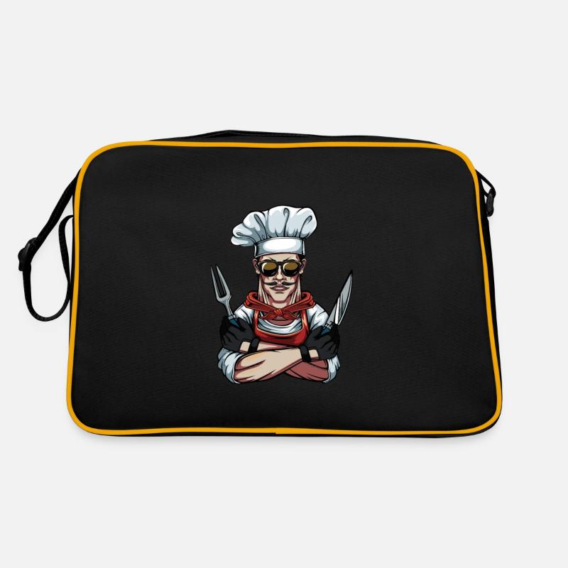 Cool chef chef cuisine chef chapeau Sac Retro