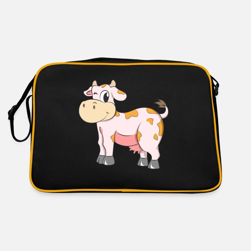 Cow Wink Retro Bag