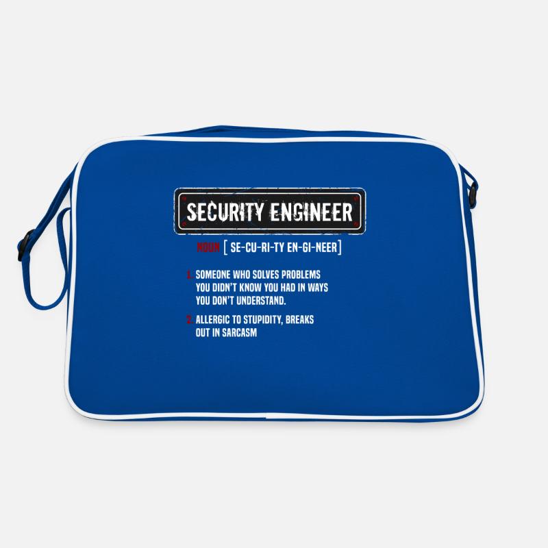 Sécurité informatique Définition de la sécurité Cybersécurité Sac Retro