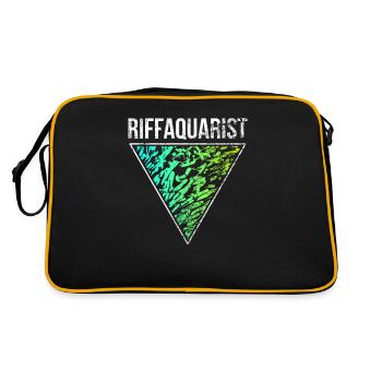 Reef Aquarist Aquarist Aquarist Aquaristics Coral - Retro Bag - black/gold - Back