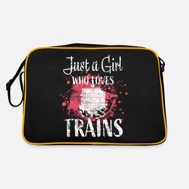Trains filles de train Sac Retro
