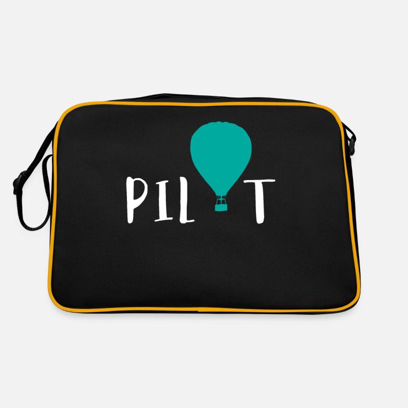 Heißluftballon Retro Tasche